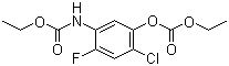 2-Chloro-5-[(ethoxycarbonyl)amino]-4-fluorophenylcarbonic acid ethyl ester molecular structure (CAS 204330-44-9)
