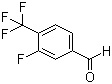 structure of CAS# 204339-72-0, 3-Fluoro-4-trifluoromethylbenzaldehyde