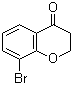 8-溴-4-二氢色原酮分子结构 (CAS 204377-88-8)