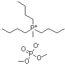 结构式 CAS# 20445-88-9, 三丁基甲基鏻磷酸二甲酯盐