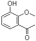 1-(3-Hydroxy-2-methoxyphenyl)ethanone molecular structure (CAS 204781-71-5)