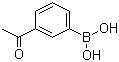 3-Acetylphenylboronic acid molecular structure (CAS 204841-19-0)