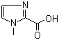1-Methyl-1H-imidazole-2-carboxylic acid molecular structure (CAS 20485-43-2)