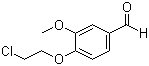 4-(2-Chloroethoxy)-3-methoxybenzaldehyde molecular structure (CAS 204915-71-9)