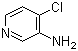 结构式 CAS# 20511-15-3, 3-氨基-4-氯吡啶; 4-氯-3-氨基吡啶