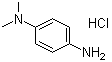 N,N-二甲基-1,4-苯二胺盐酸盐分子结构 (CAS 2052-46-2)