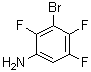 3-Bromo-2,4,5-trifluorobenzenamine molecular structure (CAS 2055841-42-2)