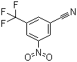 3-氰基-5-硝基三氟甲苯分子结构 (CAS 20566-80-7)