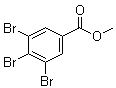 结构式 CAS# 205748-07-8, 3,4,5-三溴苯甲酸甲酯