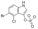 (5-bromo-4-chloro-1H-indol-3-yl) phosphate molecular structure (CAS 205926-98-3)