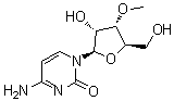 structure of CAS# 20594-00-7, 3'-O-Methylcytidine