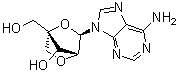 9-[2,5-Anhydro-4-C-(hydroxymethyl)-alpha-L-lyxofuranosyl]-9H-purin-6-amine molecular structure (CAS 206055-70-1)