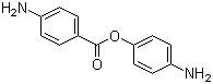 结构式 CAS# 20610-77-9, 对氨基苯甲酸对氨基苯酯