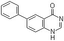 6-Phenyl-4(1H)-quinazolinone molecular structure (CAS 206190-28-5)