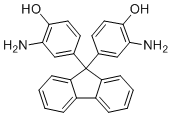 structure of CAS# 20638-07-7, 9,9-Bis(3-amino-4-hydroxyphenyl)fluorene;2-amino-4-[9-(3-amino-4-hydroxyphenyl)fluoren-9-yl]phenol