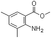 structure of CAS# 206551-23-7, Methyl 2-amino-3,5-dimethylbenzoate
