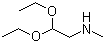structure of CAS# 20677-73-0, 2,2-Diethoxy-N-methyl-1-ethanamine;(2,2-Diethoxyethyl)methylamine
