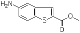 5-氨基苯并噻吩-2-羧酸甲酯分子结构 (CAS 20699-85-8)