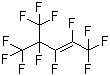 六氟丙烯二聚体分子结构 (CAS 2070-70-4)