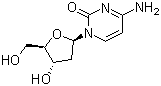 结构式 CAS# 207121-53-7, 2'-脱氧胞苷; 2'-脱氧胞嘧啶核苷
