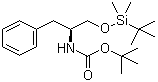 (S)-tert-Butyl 1-(tert-butyldimethylsilyloxy)-3-phenylpropan-2-ylcarbamate molecular structure (CAS 207122-29-0)