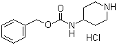 结构式 CAS# 207296-89-7, [哌啶-4-基氨基甲酸苄酯盐酸盐