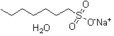 1-Heptanesulfonic acid sodium salt monohydrate molecular structure (CAS 207300-90-1)