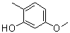 3-Methoxy-6-methylphenol molecular structure (CAS 20734-74-1)