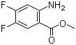 Methyl 2-amino-4,5-difluorobenzoate molecular structure (CAS 207346-42-7)