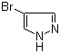 structure of CAS# 2075-45-8, 4-Bromopyrazole;4-Bromo-1H-pyrazole