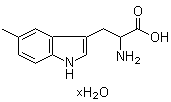 结构式 CAS# 207556-14-7, 5-甲基色氨酸水合物