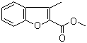 3-甲基苯并呋喃-2-甲酸甲酯分子结构 (CAS 2076-36-0)