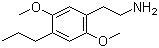 2,5-Dimethoxy-4-propylphenethylamine molecular structure (CAS 207740-22-5)