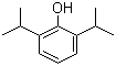 丙泊酚分子结构 (CAS 2078-54-8)