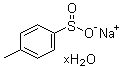 structure of CAS# 207801-20-5, p-Toluenesulfinic acid sodium salt hydrate