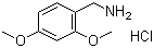 structure of CAS# 20781-21-9, 2,4-Dimethoxybenzylamine hydrochloride