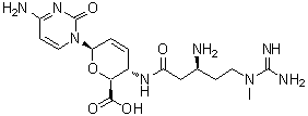 Blasticidin S molecular structure (CAS 2079-00-7)