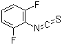 结构式 CAS# 207974-17-2, 2,6-二氟苯基异硫氰酸酯