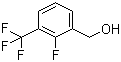 结构式 CAS# 207981-45-1, 2-氟-3-(三氟甲基)苄醇; 2-氟-3-(三氟甲基)苯甲醇