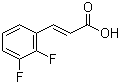 2,3-Difluorocinnamic acid molecular structure (CAS 207981-48-4)