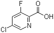 5-Chloro-3-fluoro-2-pyridinecarboxylic acid molecular structure (CAS 207994-08-9)