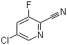 5-Chloro-3-fluoro-2-pyridinecarbonitrile molecular structure (CAS 207994-11-4)