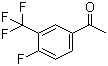 4'-Fluoro-3'-(trifluoromethyl)acetophenone molecular structure (CAS 208173-24-4)