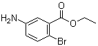 structure of CAS# 208176-32-3, Ethyl 5-amino-2-bromobenzoate;Ethyl 2-bromo-5-aminobenzoate