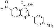 2-[(4-Aminophenyl)azo]-5-nitrobenzenesulfonic acid molecular structure (CAS 208246-14-4)