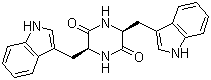 Cyclo(L-tryptophanyl-L-tryptophanyl) molecular structure (CAS 20829-55-4)