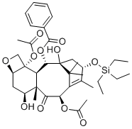 13-O-(Triethylsilyl) Baccatin III molecular structure (CAS 208406-86-4)
