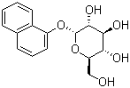 1-Naphthyl alpha-D-glucopyranoside molecular structure (CAS 208647-48-7)