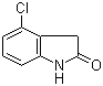 4-氯-2-氧化吲哚分子结构 (CAS 20870-77-3)