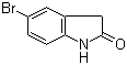 structure of CAS# 20870-78-4, 5-Bromo-2-oxindole;5-Bromo-1,3-dihydro-2H-indol-2-one
